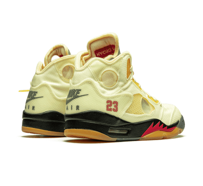 Air Jordan 5 x Off-White "Sail"