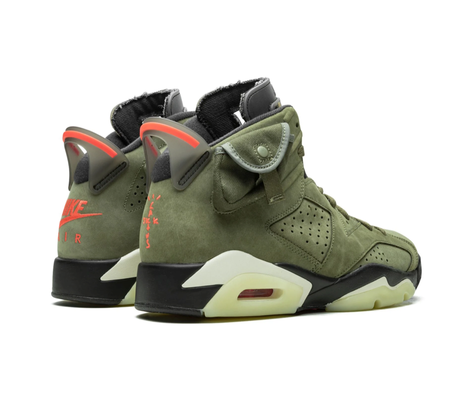 Air Jordan 6 x Travis Scott 'Olive'