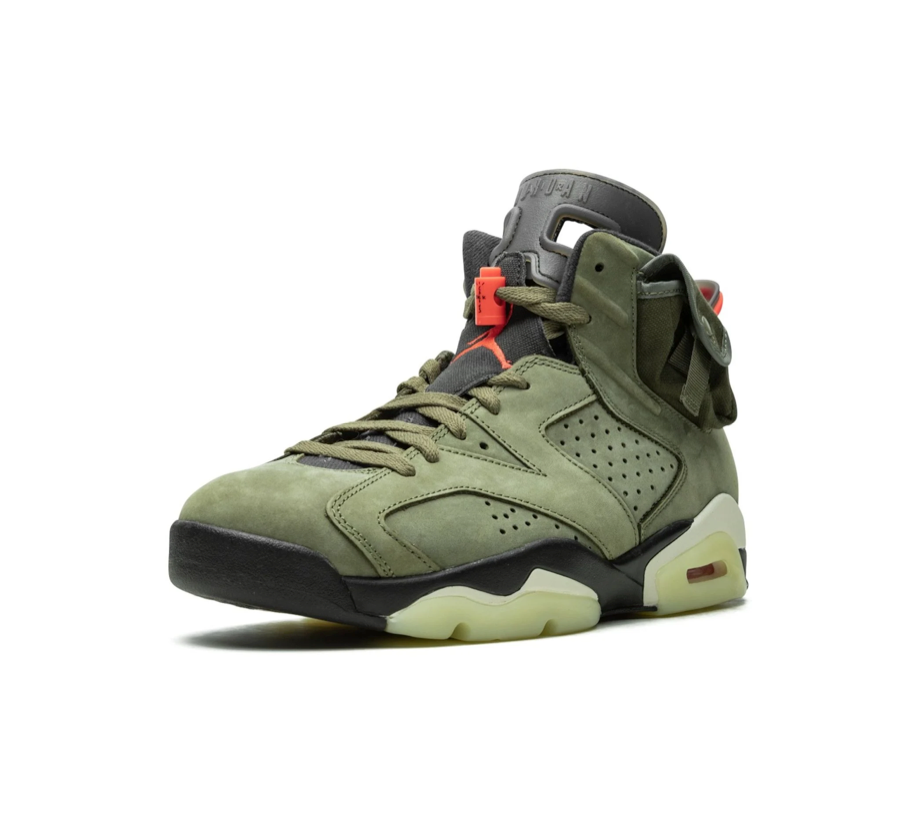 Air Jordan 6 x Travis Scott 'Olive'