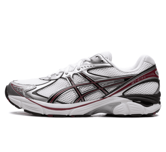 ASICS GT-2160 White Oxblood Sneaker Paar vorne Perspective