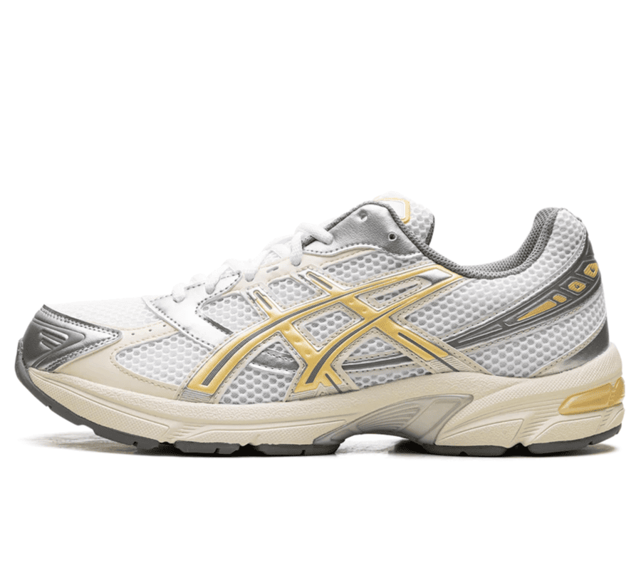 ASICS GEL-1130 White Faded Yellow Damen 1202A164-118 Paar vorne Hauptbild Perspective