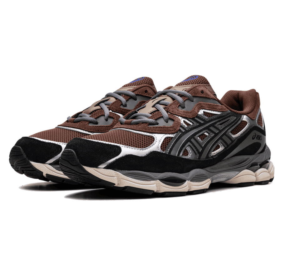 Asics Gel-NYC Reddish Brown - schwarz brauner Sneaker