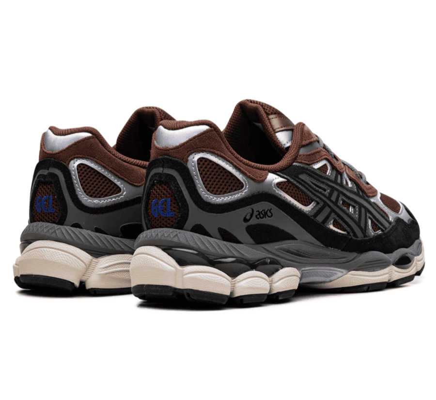 Asics Gel-NYC Reddish Brown - schwarz brauner Sneaker