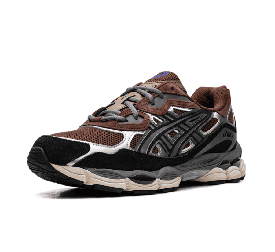 Asics Gel-NYC Reddish Brown - schwarz brauner Sneaker