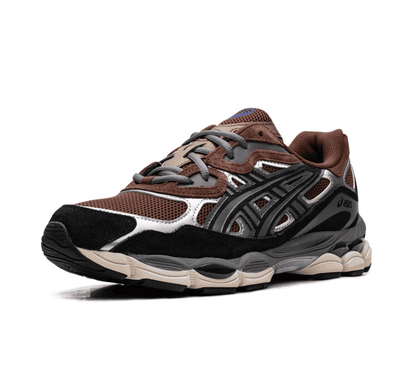 Asics Gel-NYC Reddish Brown - schwarz brauner Sneaker