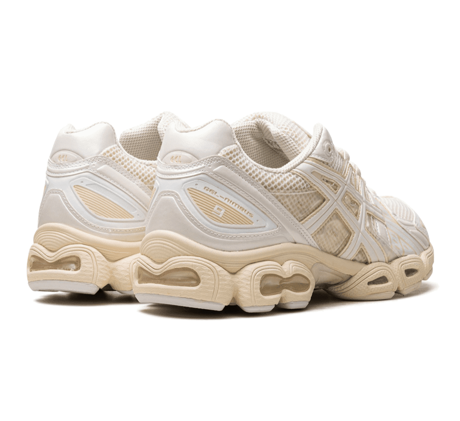 Asics UB3-S Gel-Nimbus 9 x Jessica Gonsalves Cream White