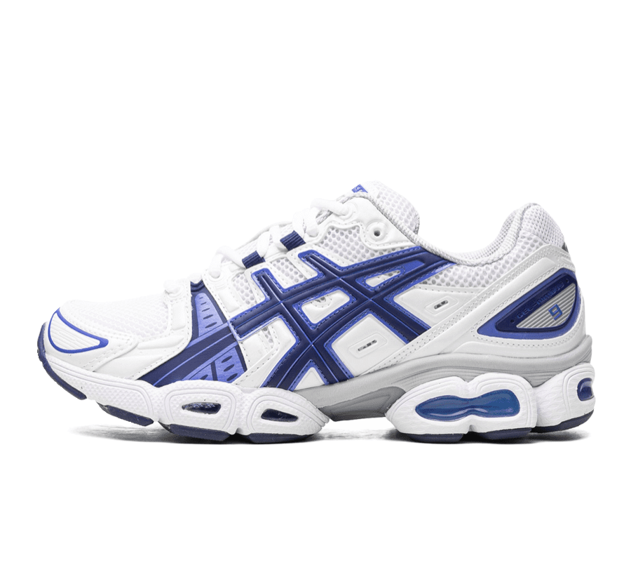Asics Gel-Nimbus 9 White Indigo Blue