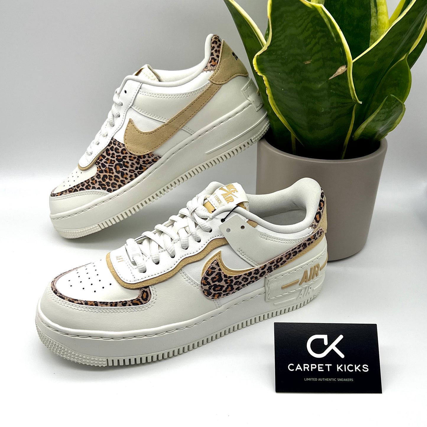 Animal print air force ones sales