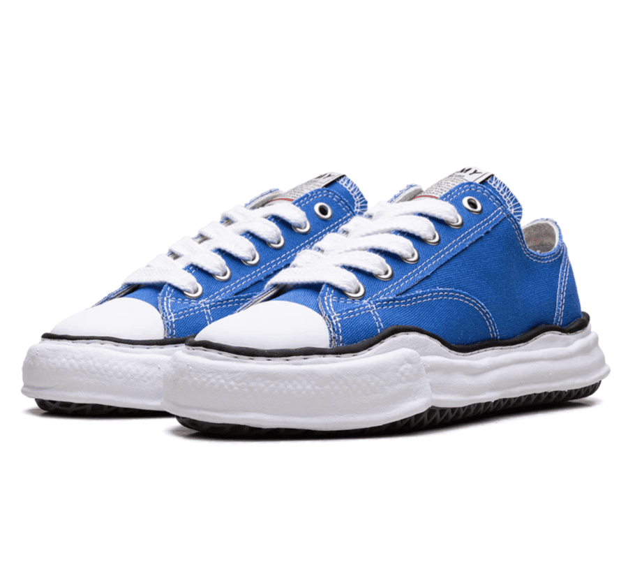 Maison Mihara Yasuhiro Peterson OG Sole Canvas Low CL Blue - blauer Sneaker