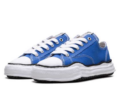 Maison Mihara Yasuhiro Peterson OG Sole Canvas Low CL Blue - blauer Sneaker