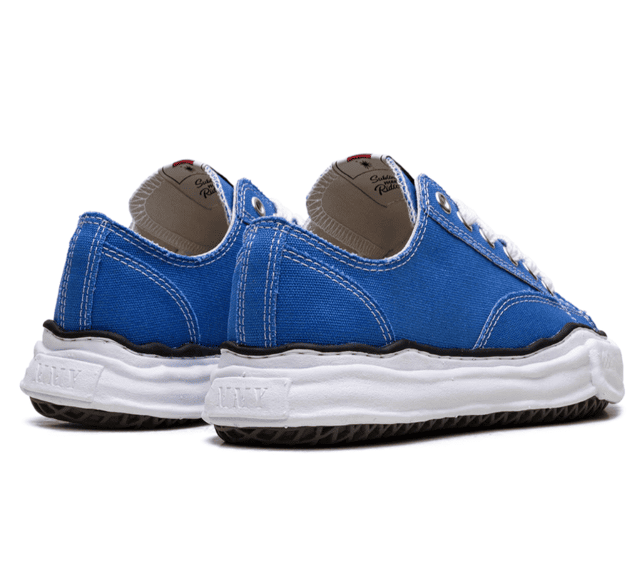 Maison Mihara Yasuhiro Peterson OG Sole Canvas Low CL Blue - blauer Sneaker