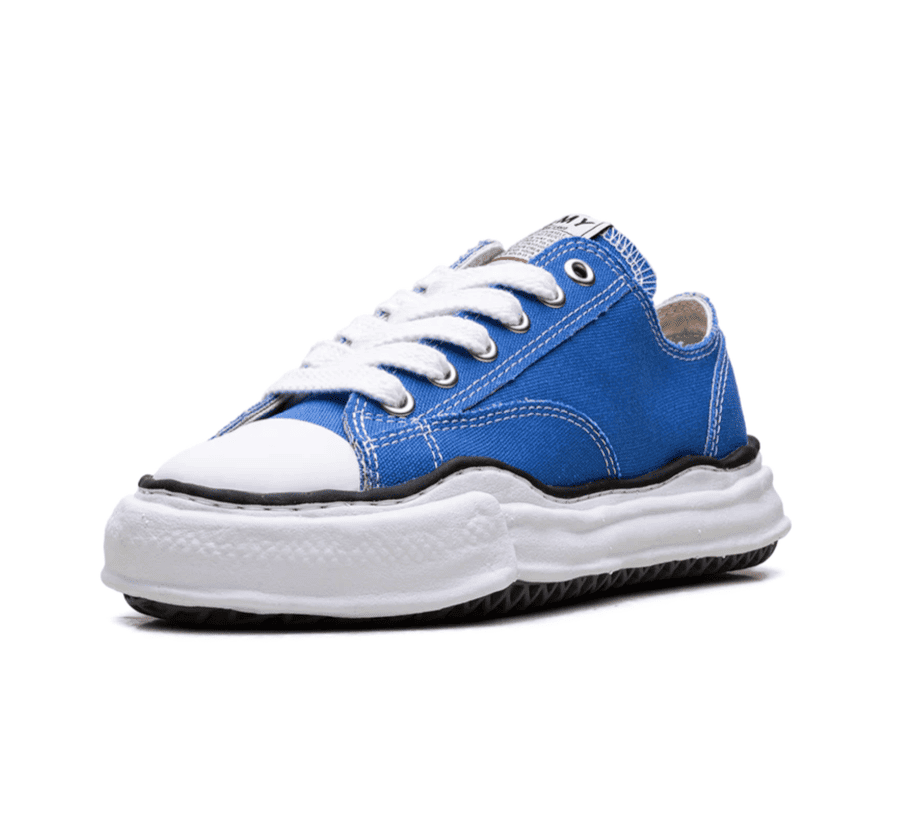 Maison Mihara Yasuhiro Peterson OG Sole Canvas Low CL Blue - blauer Sneaker