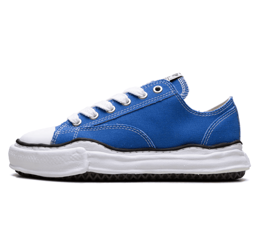 Maison Mihara Yasuhiro Peterson OG Sole Canvas Low CL Blue - blauer Sneaker