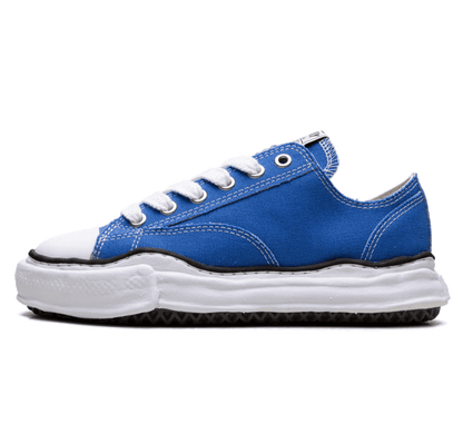 Maison Mihara Yasuhiro Peterson OG Sole Canvas Low CL Blue - blauer Sneaker