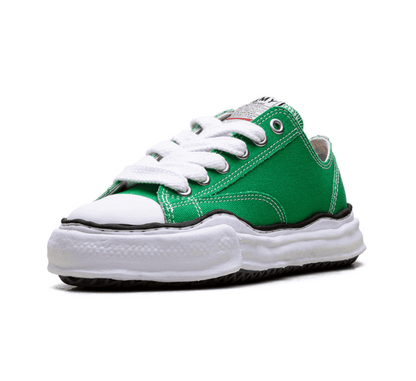 Maison Mihara Yasuhiro Peterson OG Sole Canvas Low CL Green - grüner Sneaker
