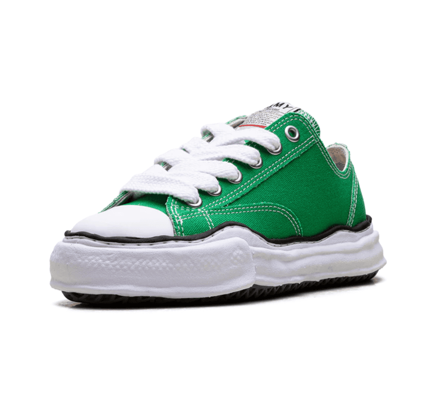 Maison Mihara Yasuhiro Peterson OG Sole Canvas Low CL Green - grüner Sneaker