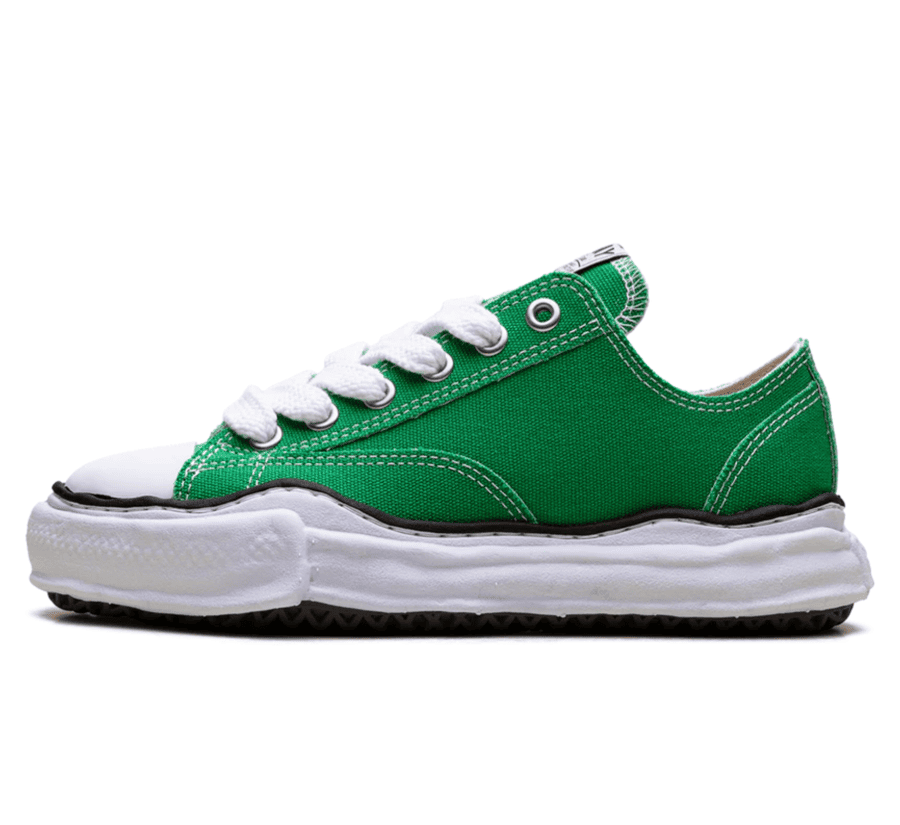 Maison Mihara Yasuhiro Peterson OG Sole Canvas Low CL Green - grüner Sneaker