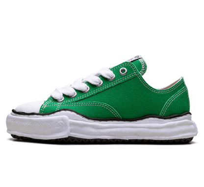 Maison Mihara Yasuhiro Peterson OG Sole Canvas Low CL Green - grüner Sneaker