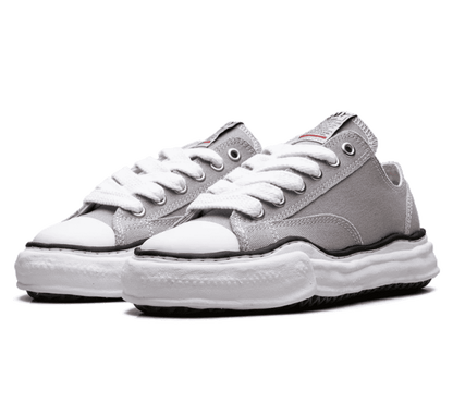 Maison Mihara Yasuhiro Peterson OG Sole Canvas Low Grey - grauer Sneaker