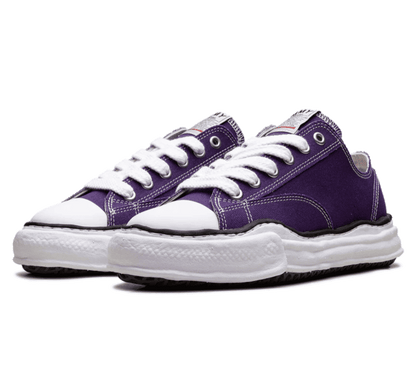 Maison Mihara Yasuhiro Peterson OG Sole Canvas Low Purple - lila Sneaker