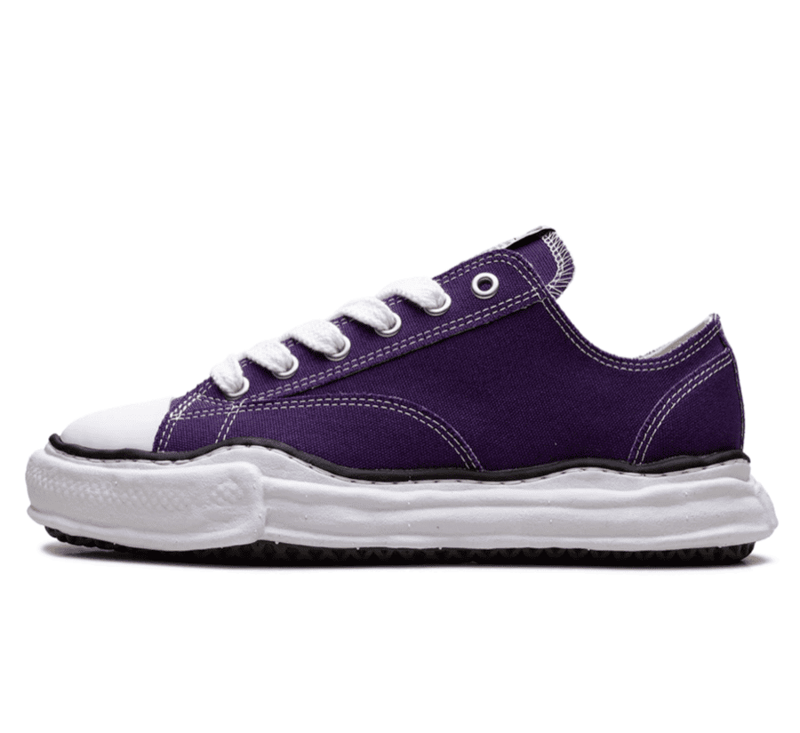 Maison Mihara Yasuhiro Peterson OG Sole Canvas Low Purple - lila Sneaker