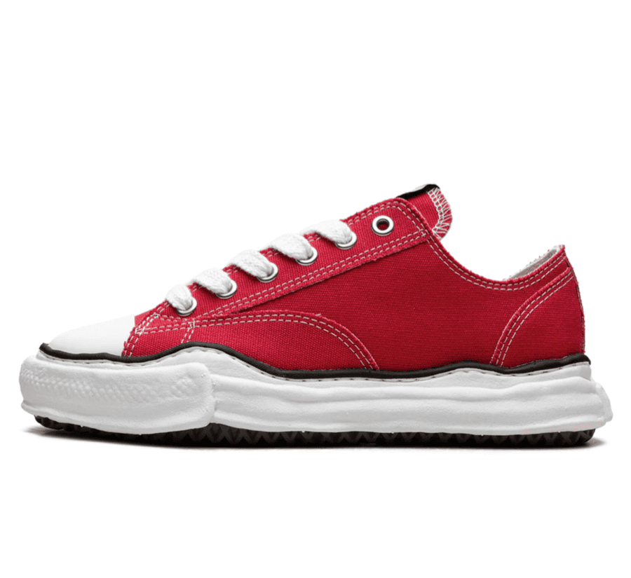 Maison Mihara Yasuhiro Peterson OG Sole Canvas Low Red - roter Sneaker