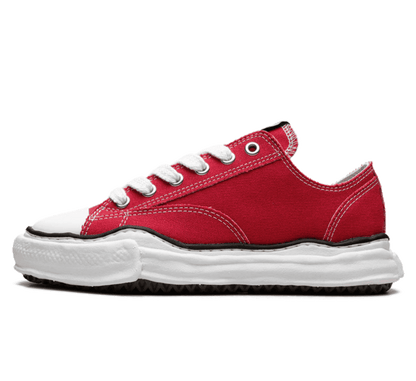 Maison Mihara Yasuhiro Peterson OG Sole Canvas Low Red - roter Sneaker