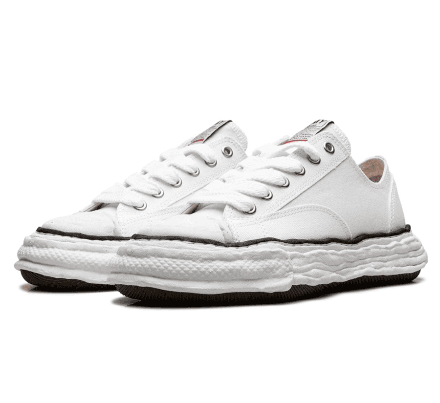 Maison Mihara Yasuhiro Peterson OG Sole Canvas Low White - weißer Sneaker