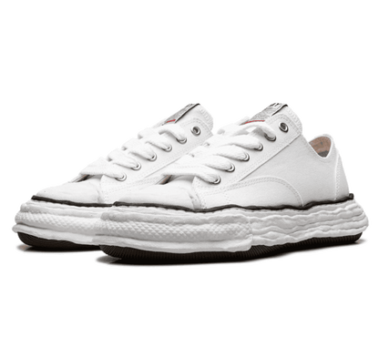 Maison Mihara Yasuhiro Peterson OG Sole Canvas Low White - weißer Sneaker
