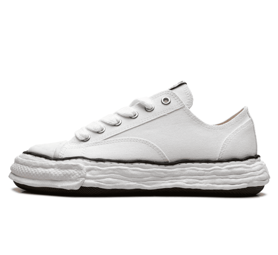 Maison Mihara Yasuhiro Peterson OG Sole Canvas Low White - weißer Sneaker