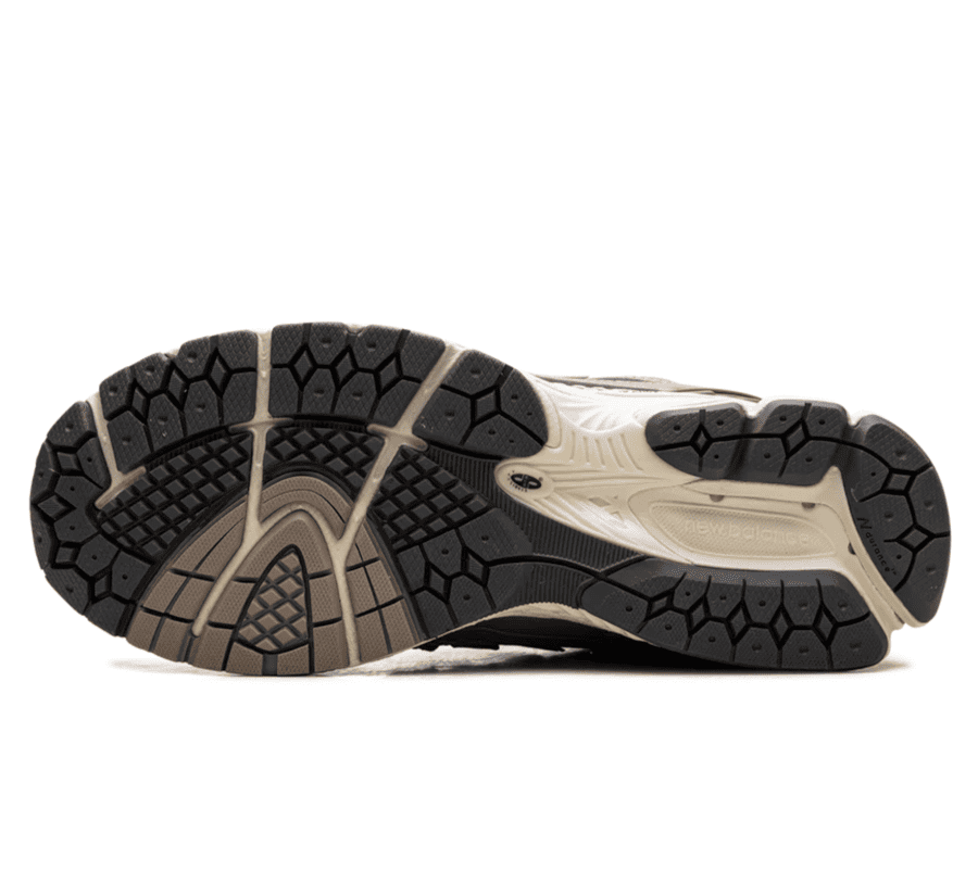 New Balance 1906R Beige Vachetta Outsole Gummisohle Profil