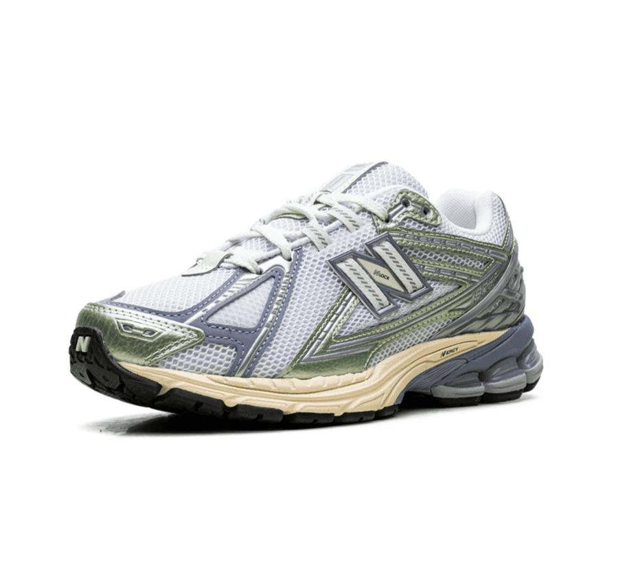 New Balance 1906R Ice Blue Melon Water einzelner Schuh seitlich