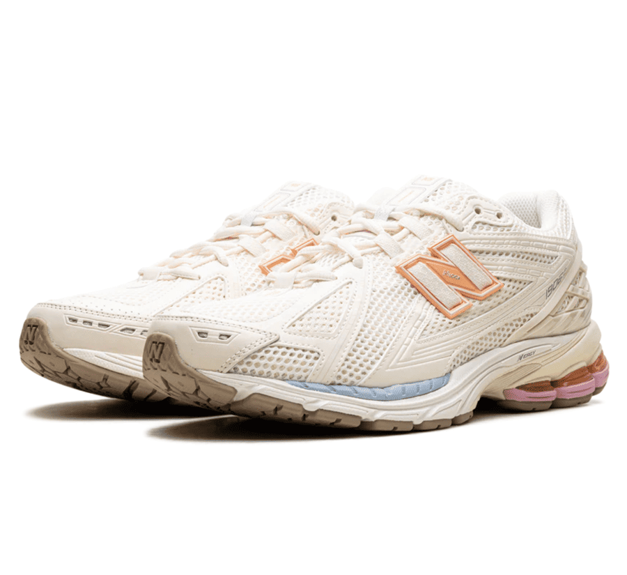 New Balance 1906R Pink Sugar Seitenansicht mit N Logo