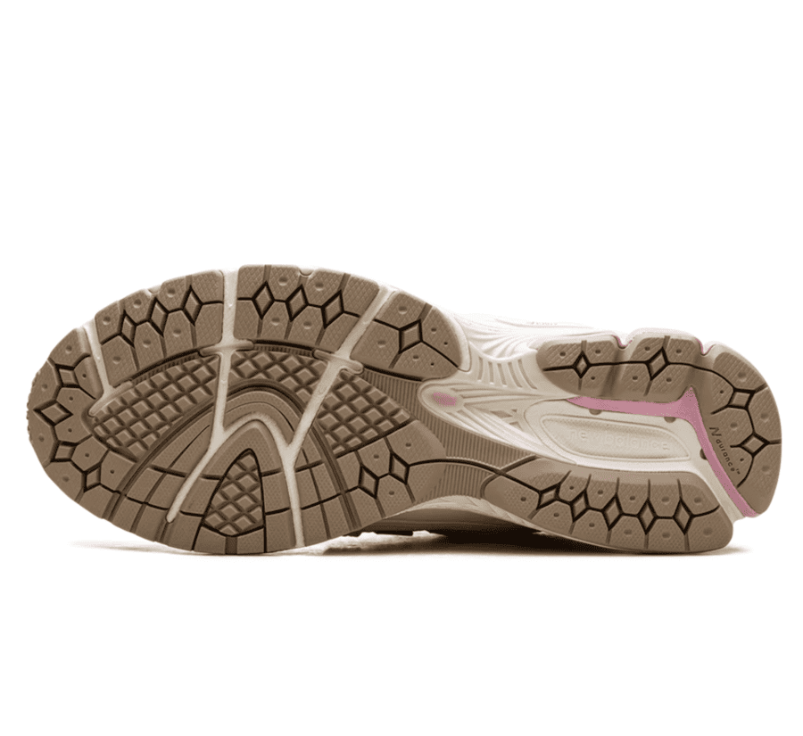 New Balance 1906R Pink Sugar Outsole Gummisohle Profil