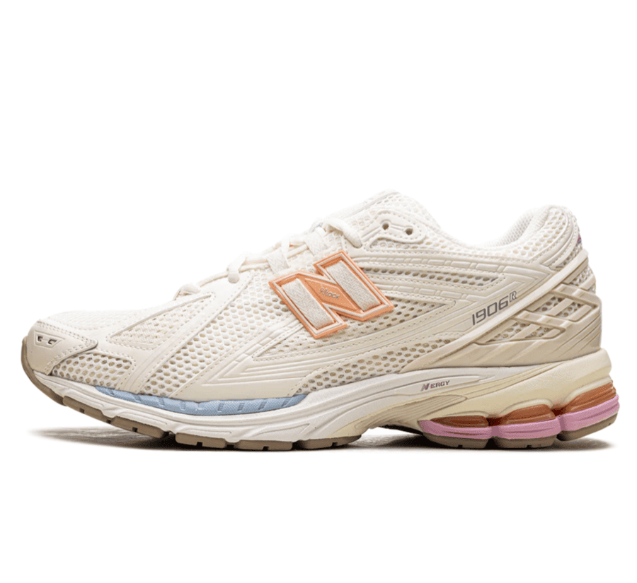 New Balance 1906R Pink Sugar Sneaker Paar vorne Perspective