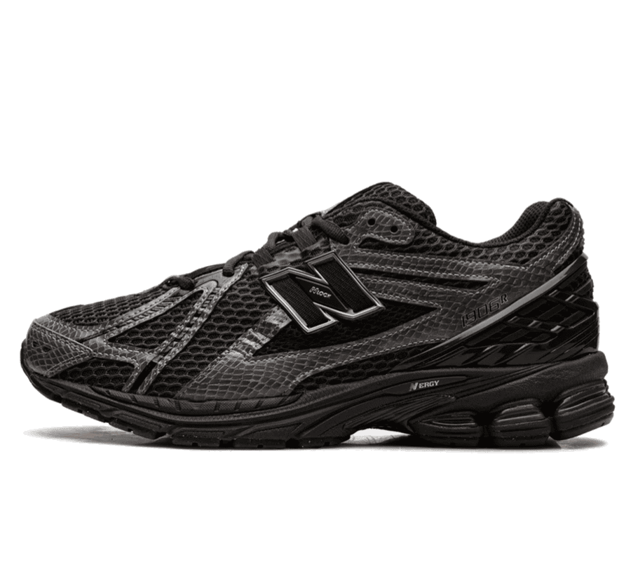 New Balance 1906R Snakeskin Thunder Brown Sneaker Paar vorne Perspective