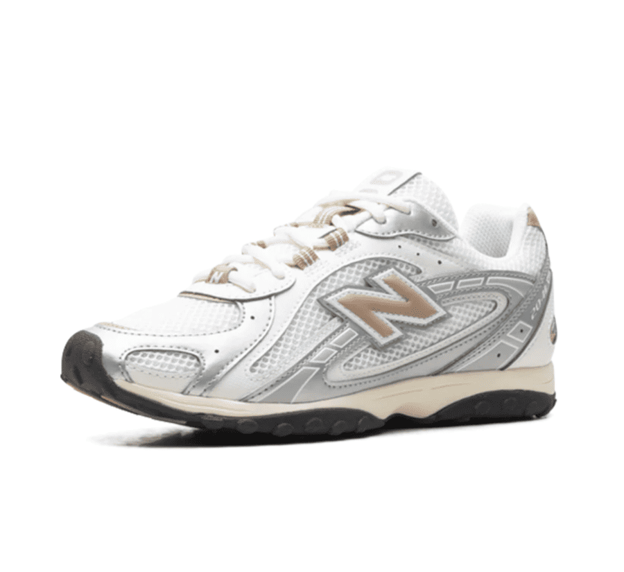 New Balance 204L Flat Taupe - silber beiger Sneaker