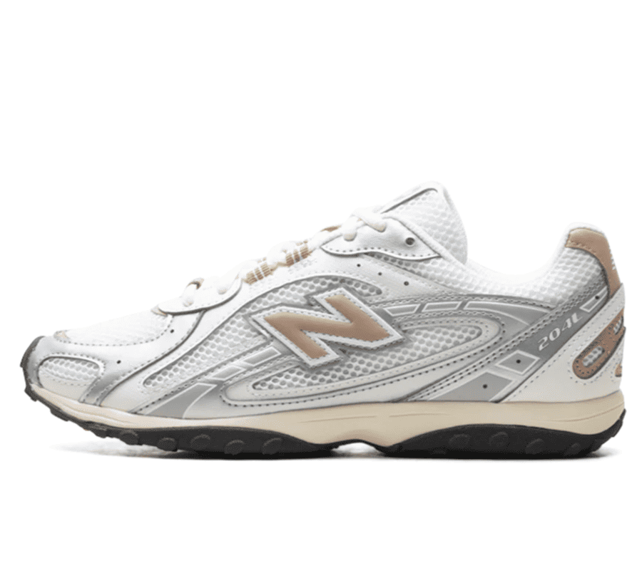 New Balance 204L Flat Taupe - silber beiger Sneaker