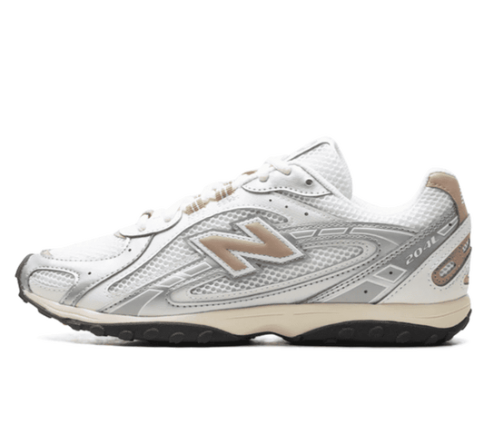New Balance 204L Flat Taupe - silber beiger Sneaker