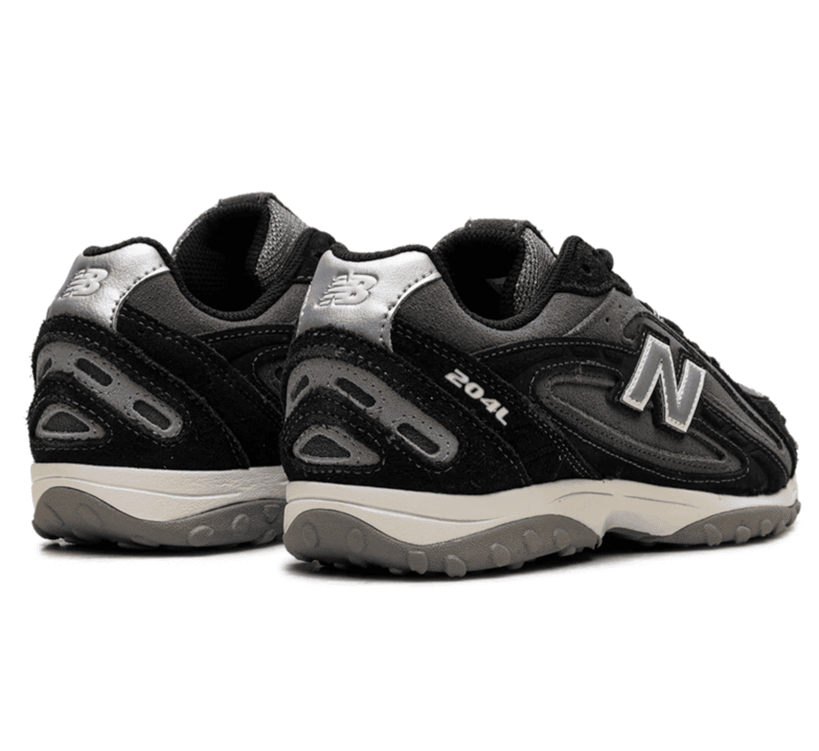New Balance 204L Black Magnet - schwarzer Sneaker