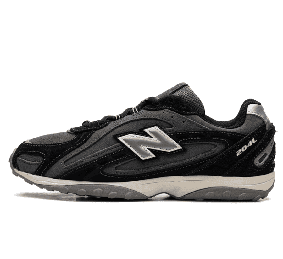 New Balance 204L Black Magnet - schwarzer Sneaker