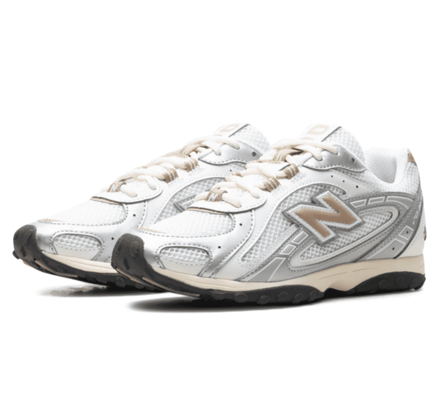 New Balance 204L Flat Taupe - silber beiger Sneaker