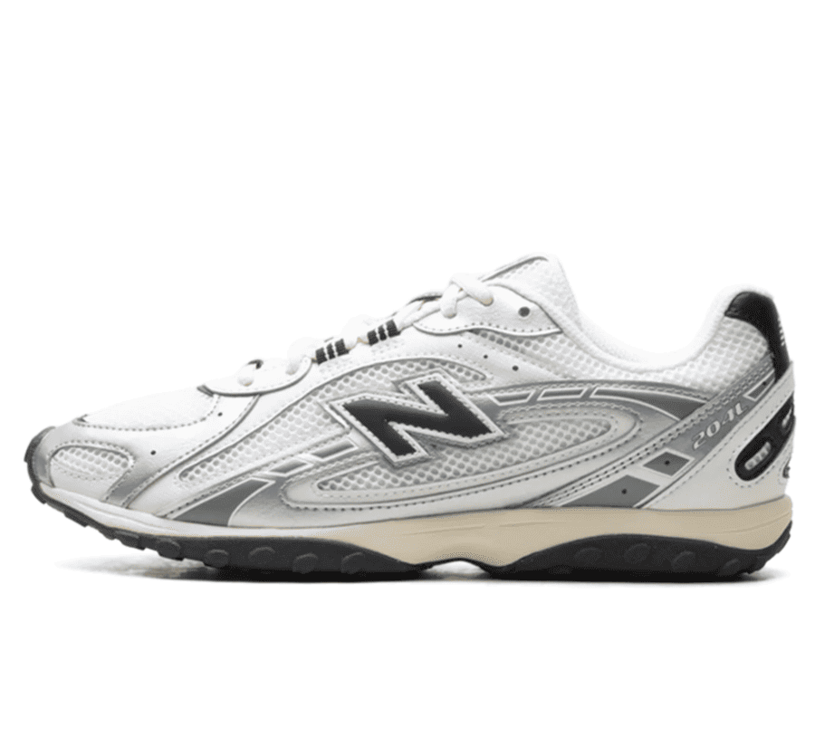 New Balance 204L Silver Metallic Black- weiß schwarzer Sneaker
