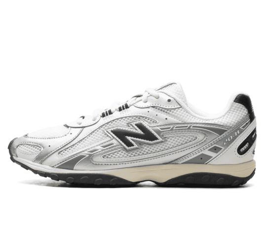 New Balance 204L Silver Metallic Black- weiß schwarzer Sneaker