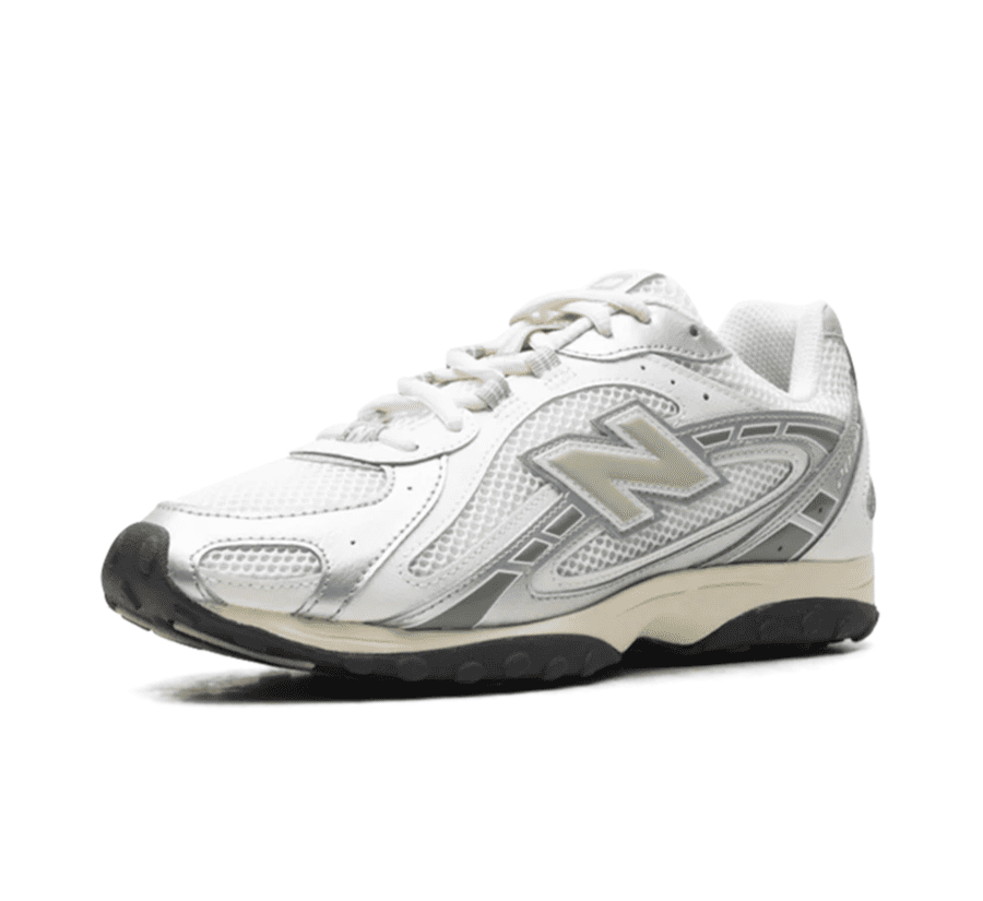 New Balance 204L Silver Metallic Sage Green - silber grüner Sneaker