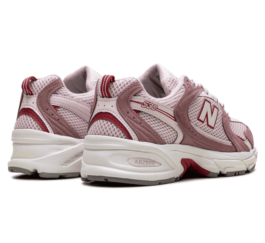 New Balance 530 Rosewood Pink ABZORB Midsole Detail
