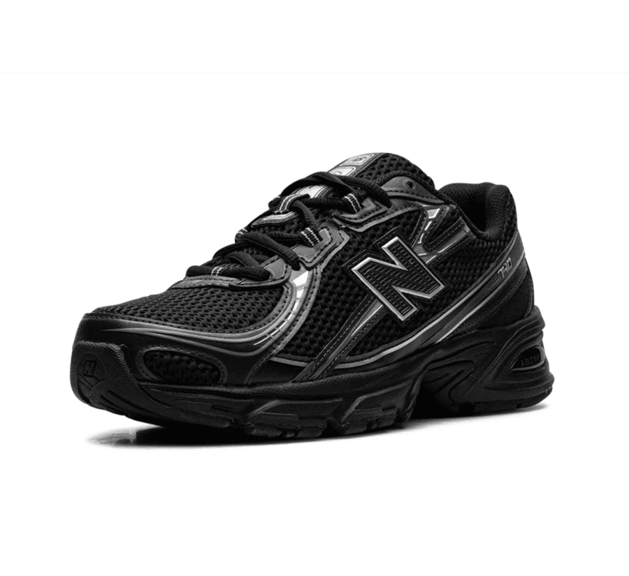 New Balance 740 Black Silver - schwarz silberner Sneaker