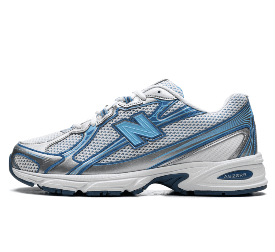 New Balance 740 Blue Agate White - blau weißer Sneaker