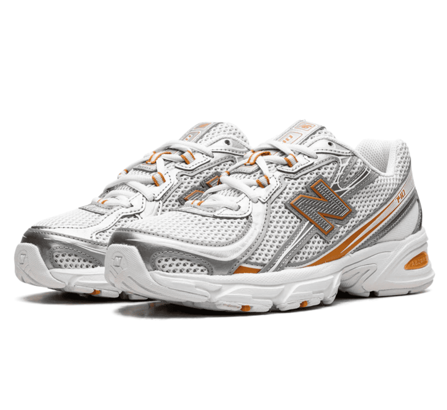 New Balance 740 Classic Orange - weiß orangener Sneaker