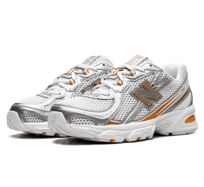 New Balance 740 Classic Orange - weiß orangener Sneaker